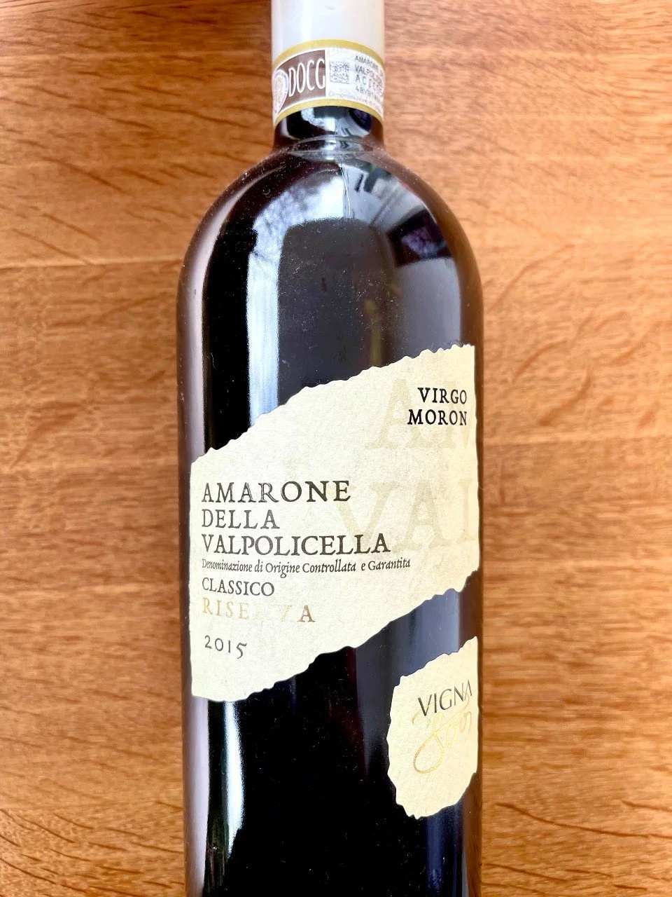 Amarone Della Valpolicella Classico Riserva 2015, Virgo Moron